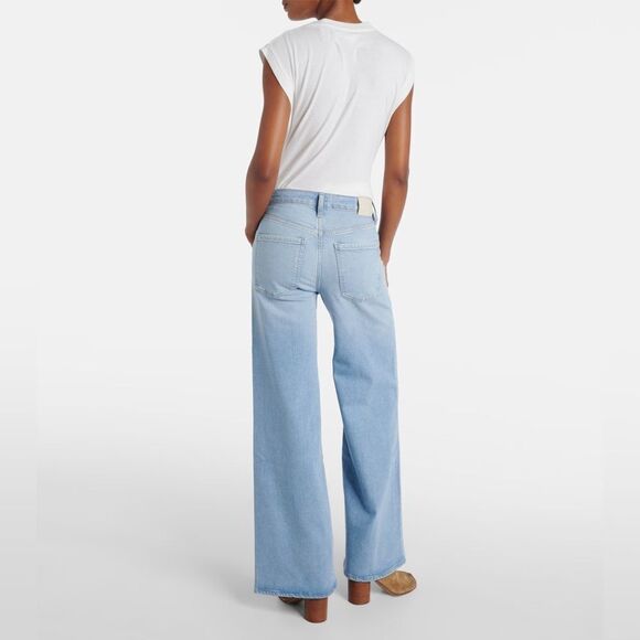 CITIZENS OF HUMANITY Loli mid-rise wide-leg jeans - Picture 5 of 14
